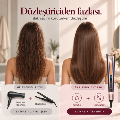 ÉS AirStraight Pro™ - Hava Akımlı Saç Düzleştirici
