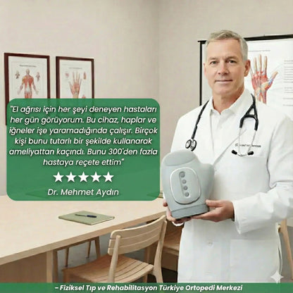 HandCare Pro™ El Terapisti - Isıtmalı ve Akıllı Kompresyonlu El Masaj Aleti
